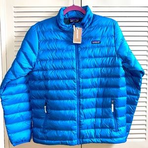 PATAGONIA Boys' Down Sweater - BLUE